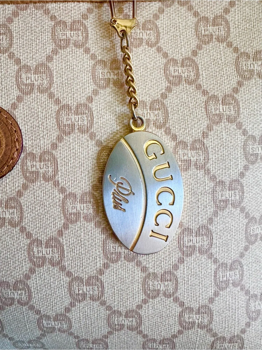 Gucci Plus Keychain Vintage